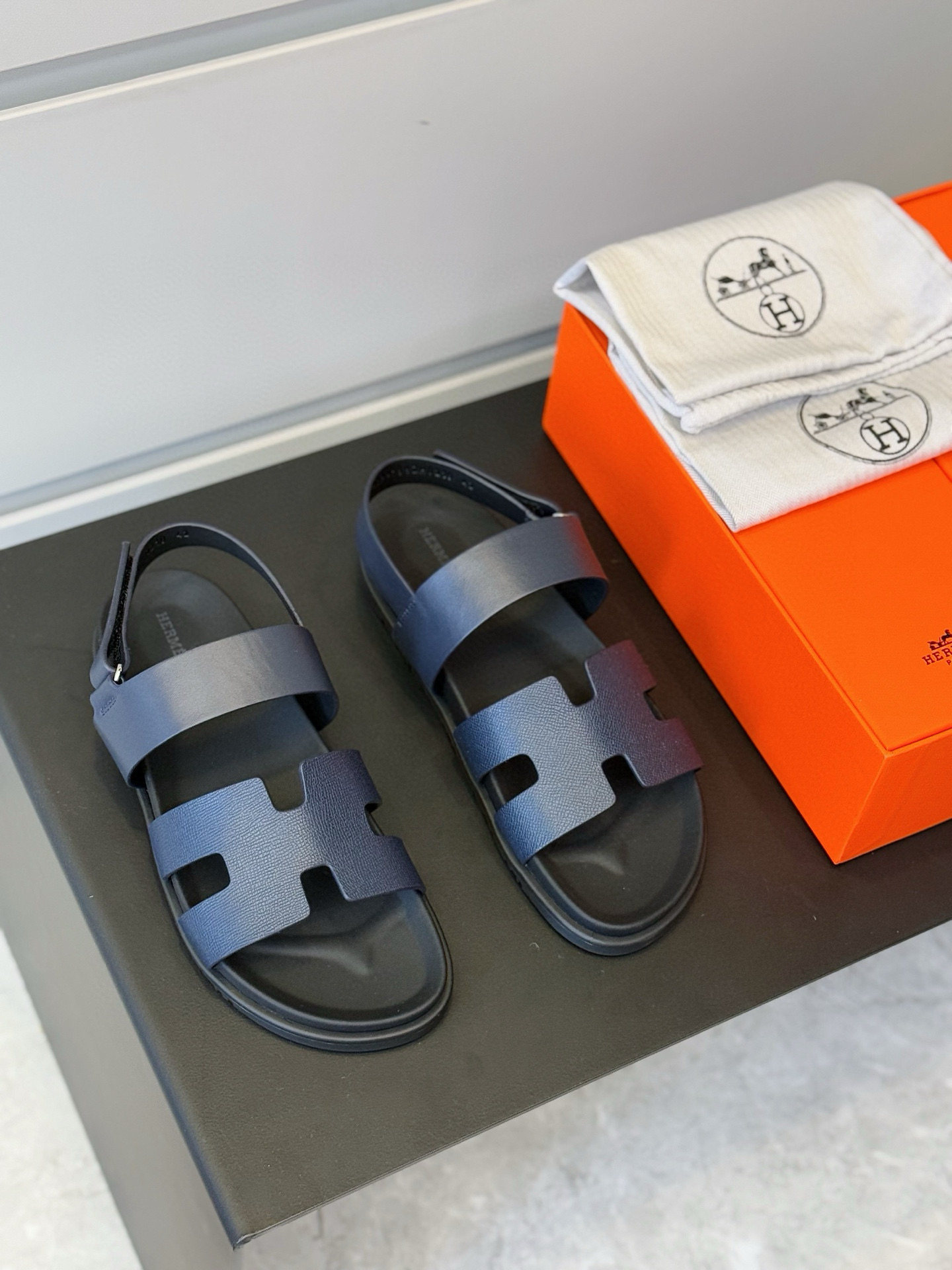 Herme Men's Leather Sandals image 1
