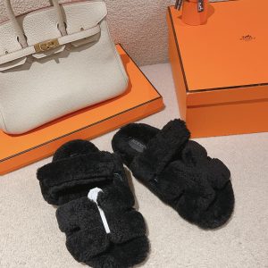 Hermès Classic Couple Wool Slippers Autumn/Winter image 1