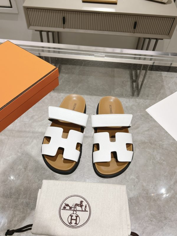 Ancone Unisex Genuine Leather Platform Sandals image 1