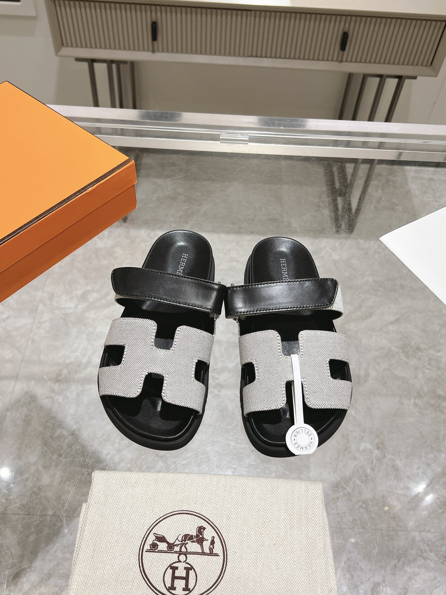 Hermes Ancone Slippers image 1