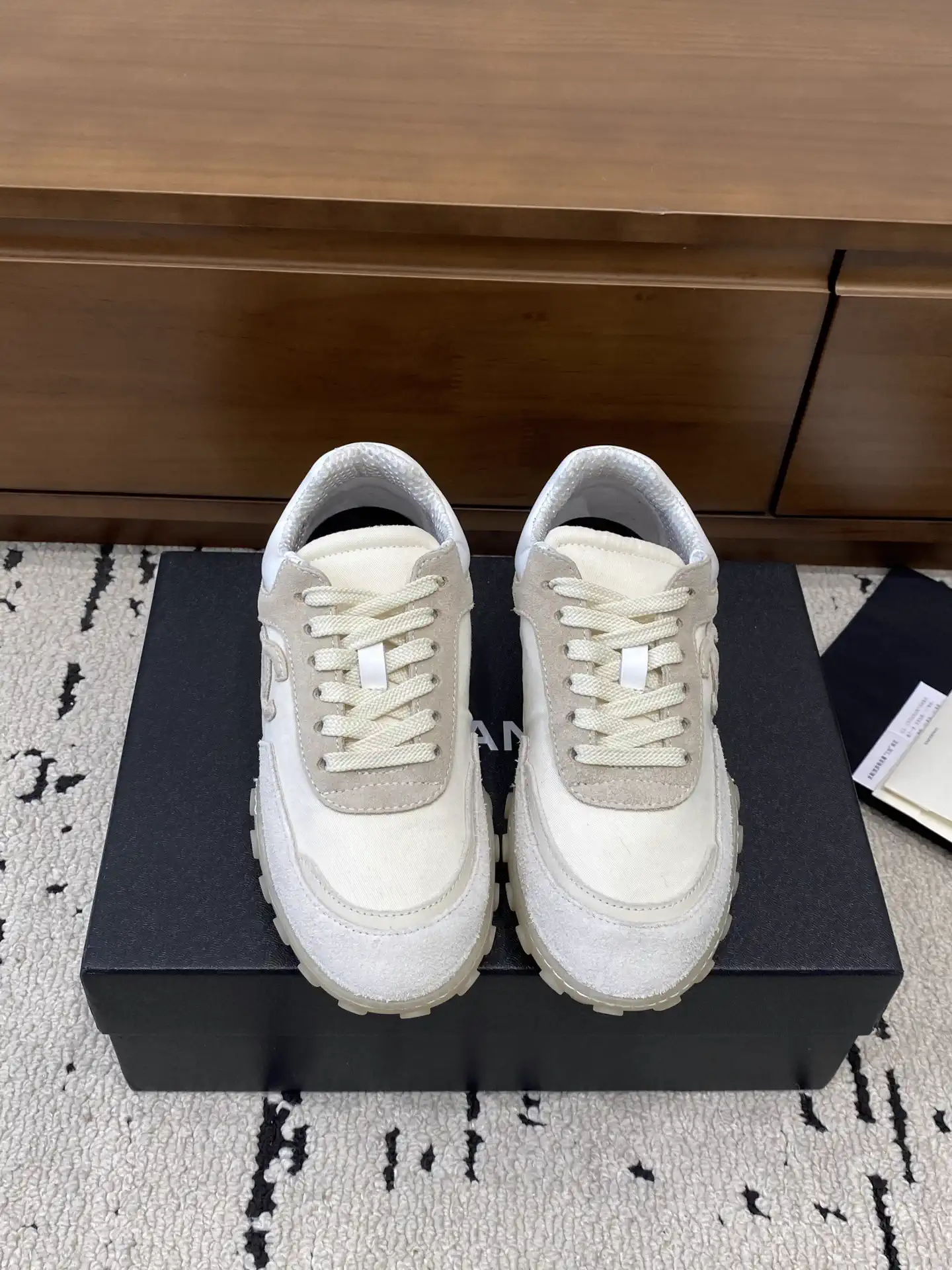 CHANEL Thick Sole Casual Sports Sneakers image 1