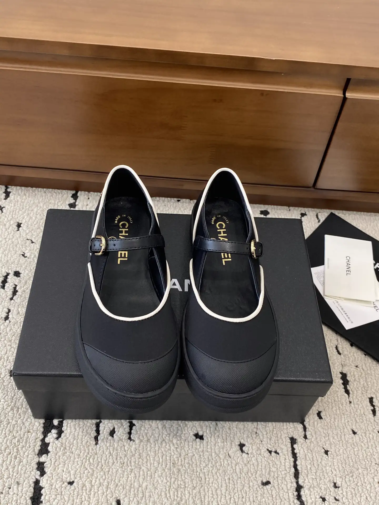 CHANEL 26M Coco Beach Mary Jane Shoes image 1