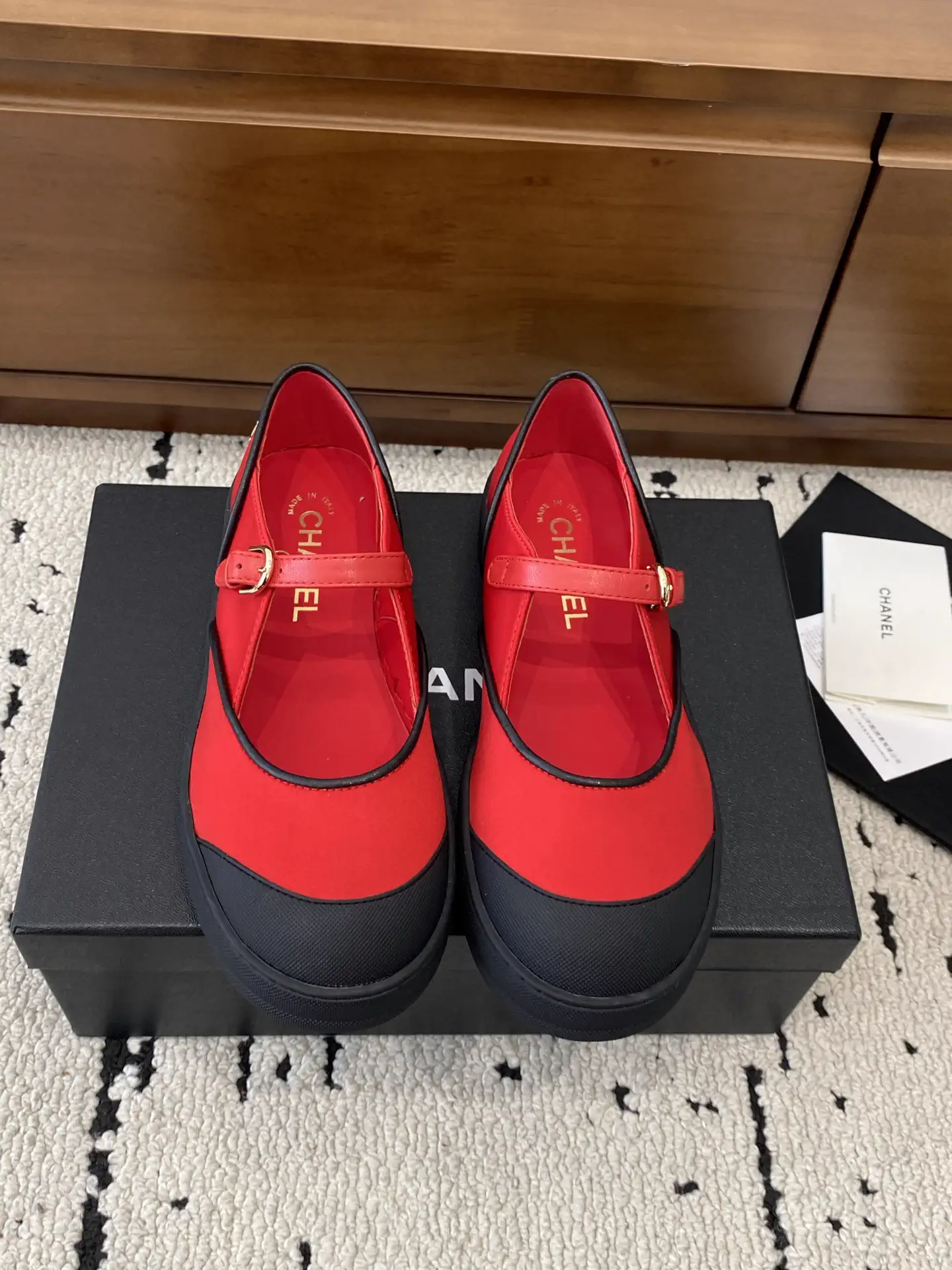 CHANEL 26M Coco Beach Mary Jane Shoes image 1