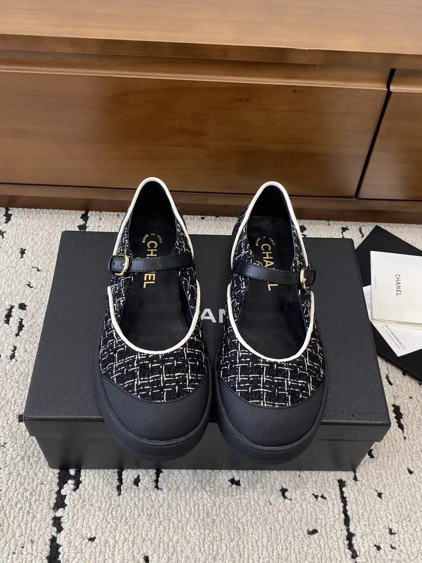 CHANEL 26M Coco Beach Mary Jane Shoes image 1