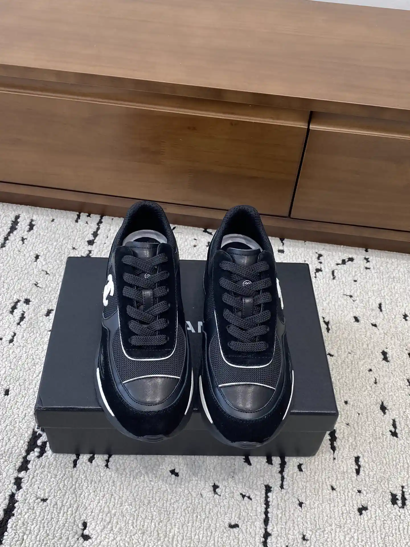 Women's Casual Panda Sneakers image 1