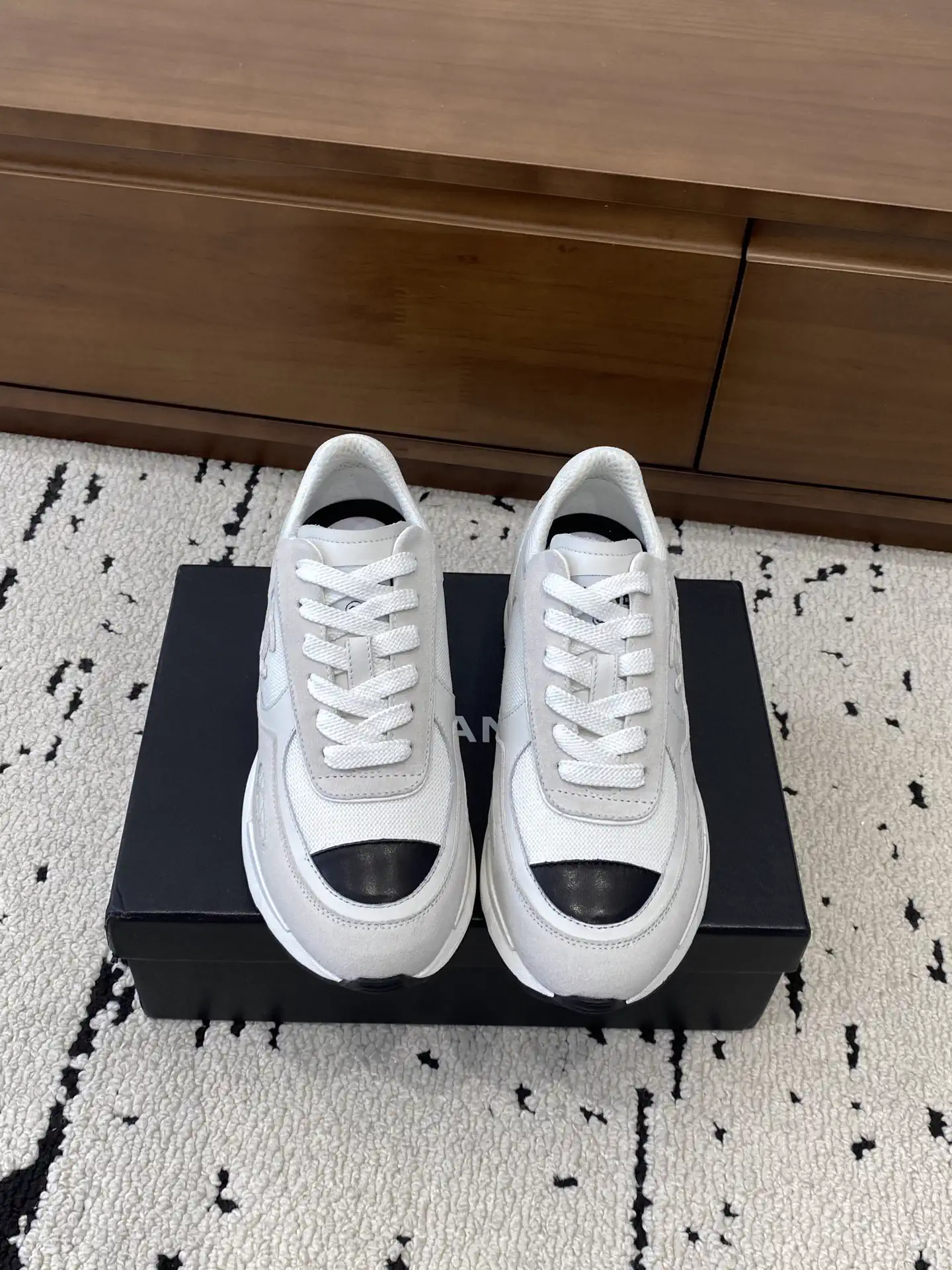 Women's Casual Panda Sneakers image 1