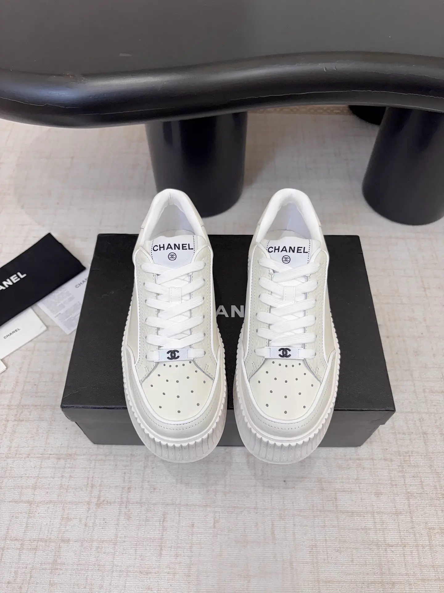 CHANEL 2026SS Platform Casual Sneakers image 1