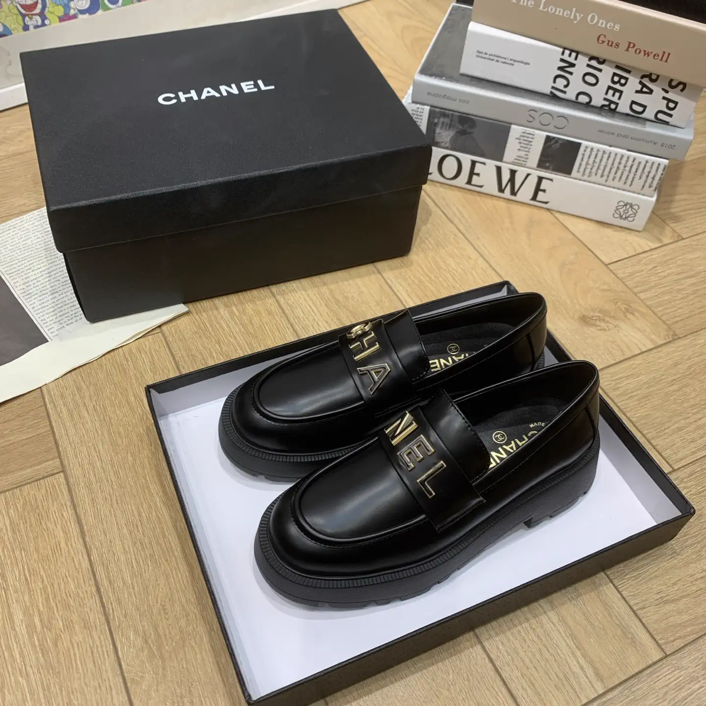 CHANEL Women's Retro Platform Loafers image 1