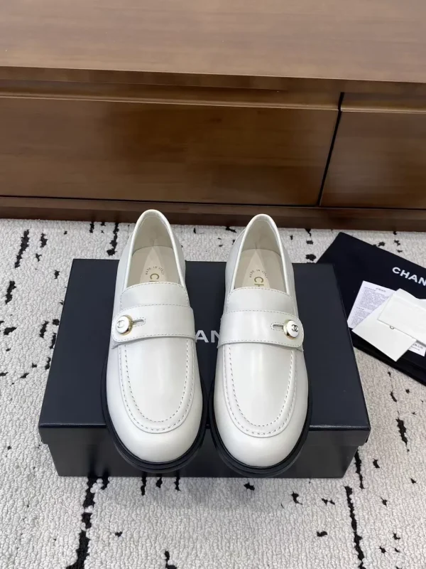 Women's Button Decor Loafers image 1