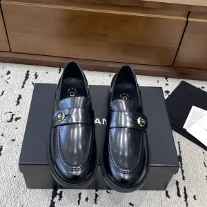 Women's Button Decor Loafers image 1
