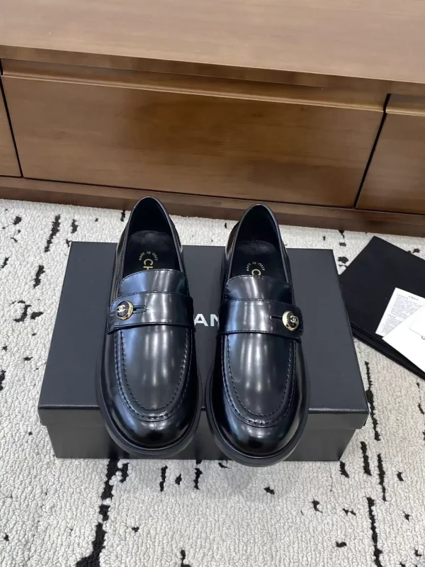 Women's Button Decor Loafers image 1