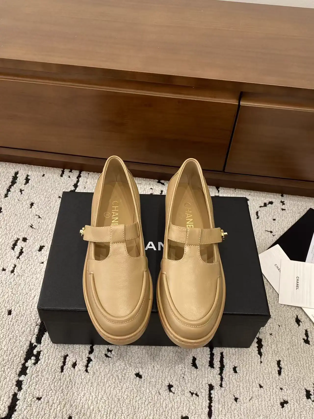 Cut-out Mary Jane Loafers image 1