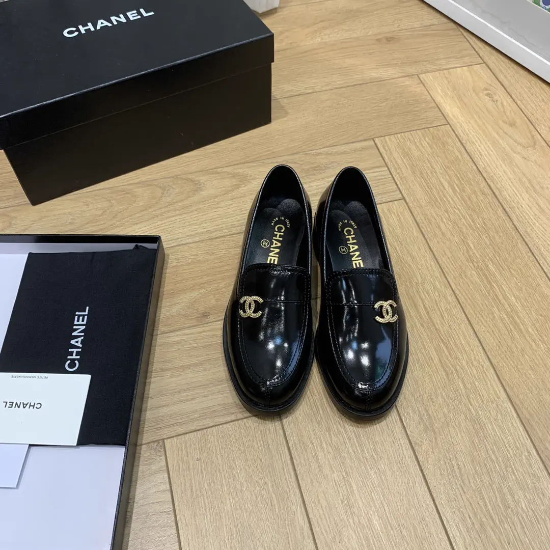 Classic Double C Logo Loafers image 1