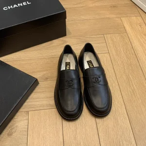 Classic Double C Leather Loafers image 1