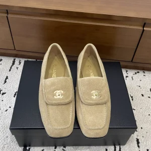 CHANEL 26C Double C Buckle Square Toe Loafers image 1
