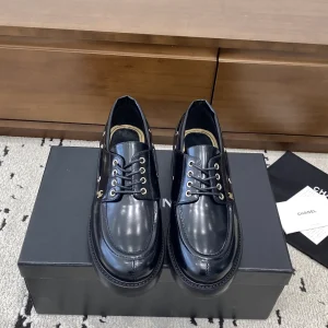 CHANEL Women's Leather Loafers image 1