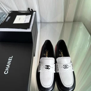 Classic Metal Square Buckle Loafers image 1