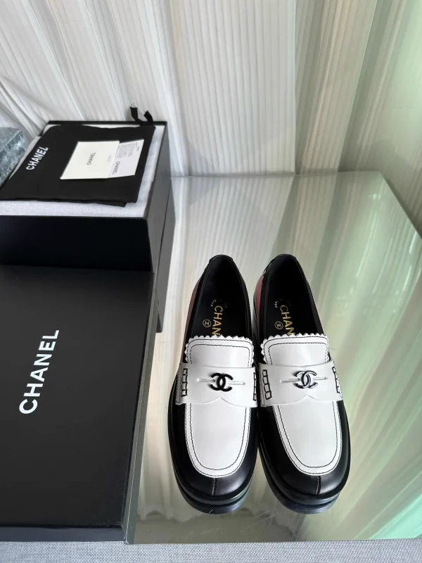 Classic Metal Square Buckle Loafers image 1