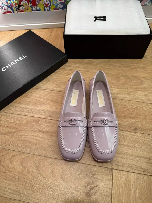 CHANEL Patent Leather Loafers image 1