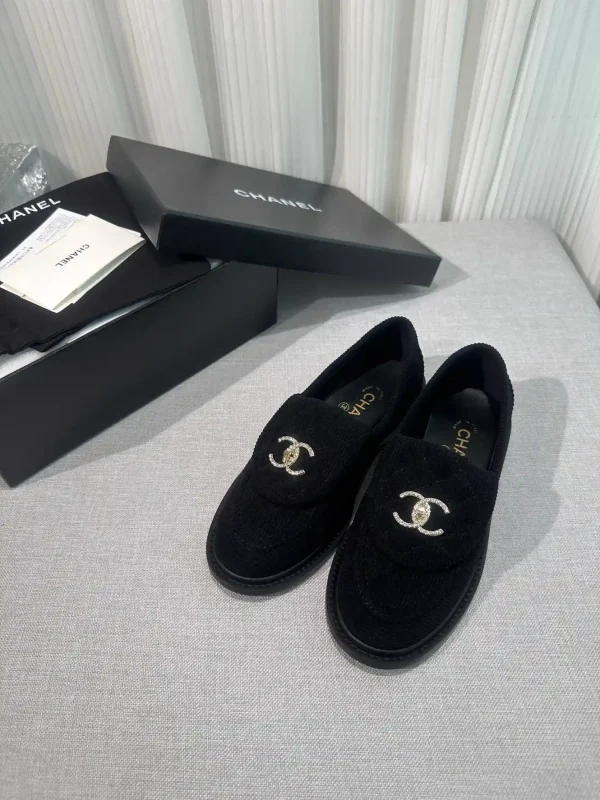 CHANEL Women's Loafer Flats with CC Logo image 1