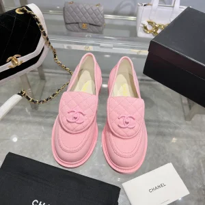 CHANEL Women's Quilted Loafer Flats image 1