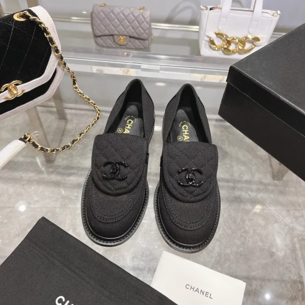 CHANEL Women's Quilted Loafer Flats image 1