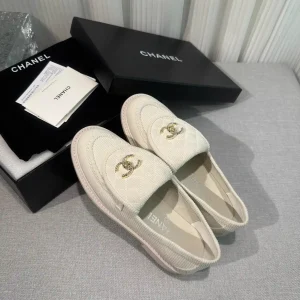 CHANEL Women's Loafers with CC Logo Buckle image 1