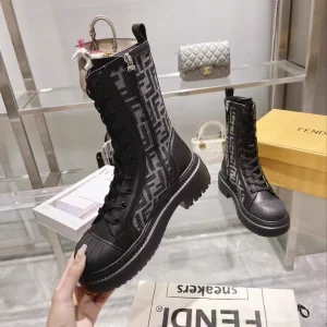 Fendi Domino Biker Boots image 1