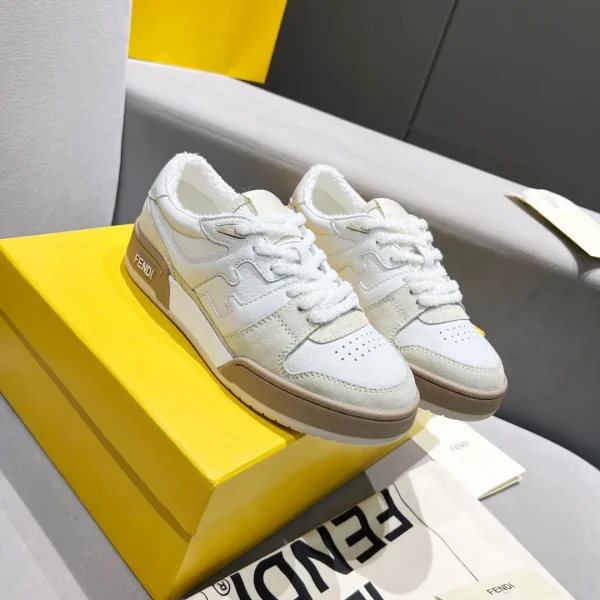 FENDI FD Match Platform Retro Sneakers image 1