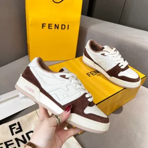 FENDI Match Platform Retro Sneakers image 1