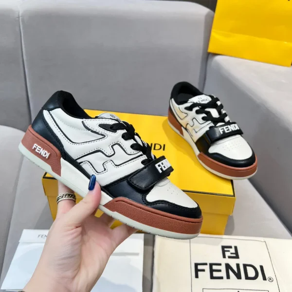 Fendi FD Match Series Platform Retro Sneakers image 1