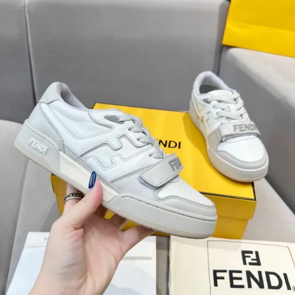 Fendi FD Match Series Platform Retro Sneakers image 1