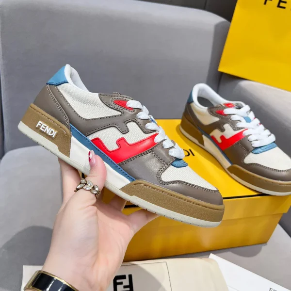 FENDI Match Platform Retro Sneakers image 1