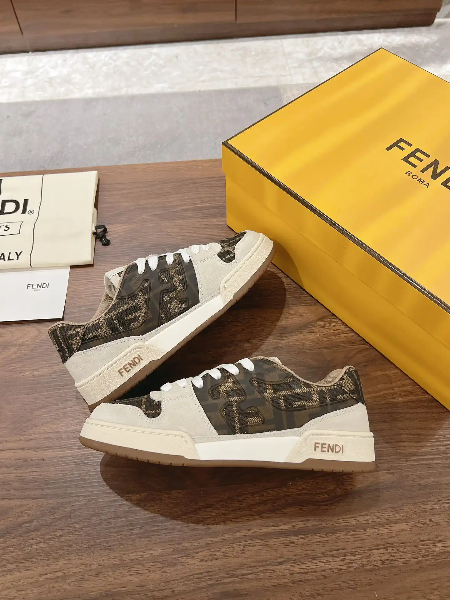 FENDI Match Casual Sneakers image 1