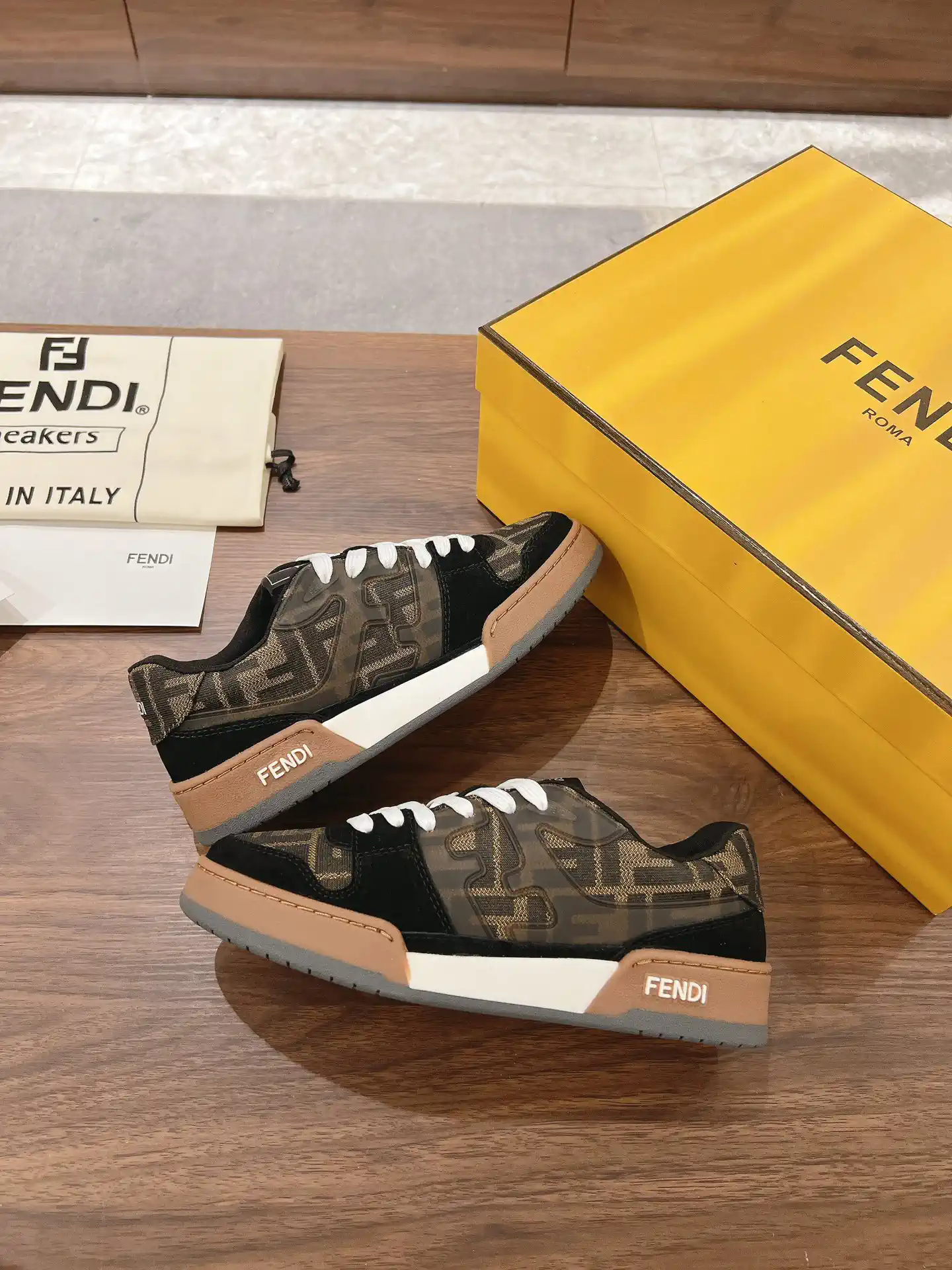FENDI Match Casual Sneakers image 1
