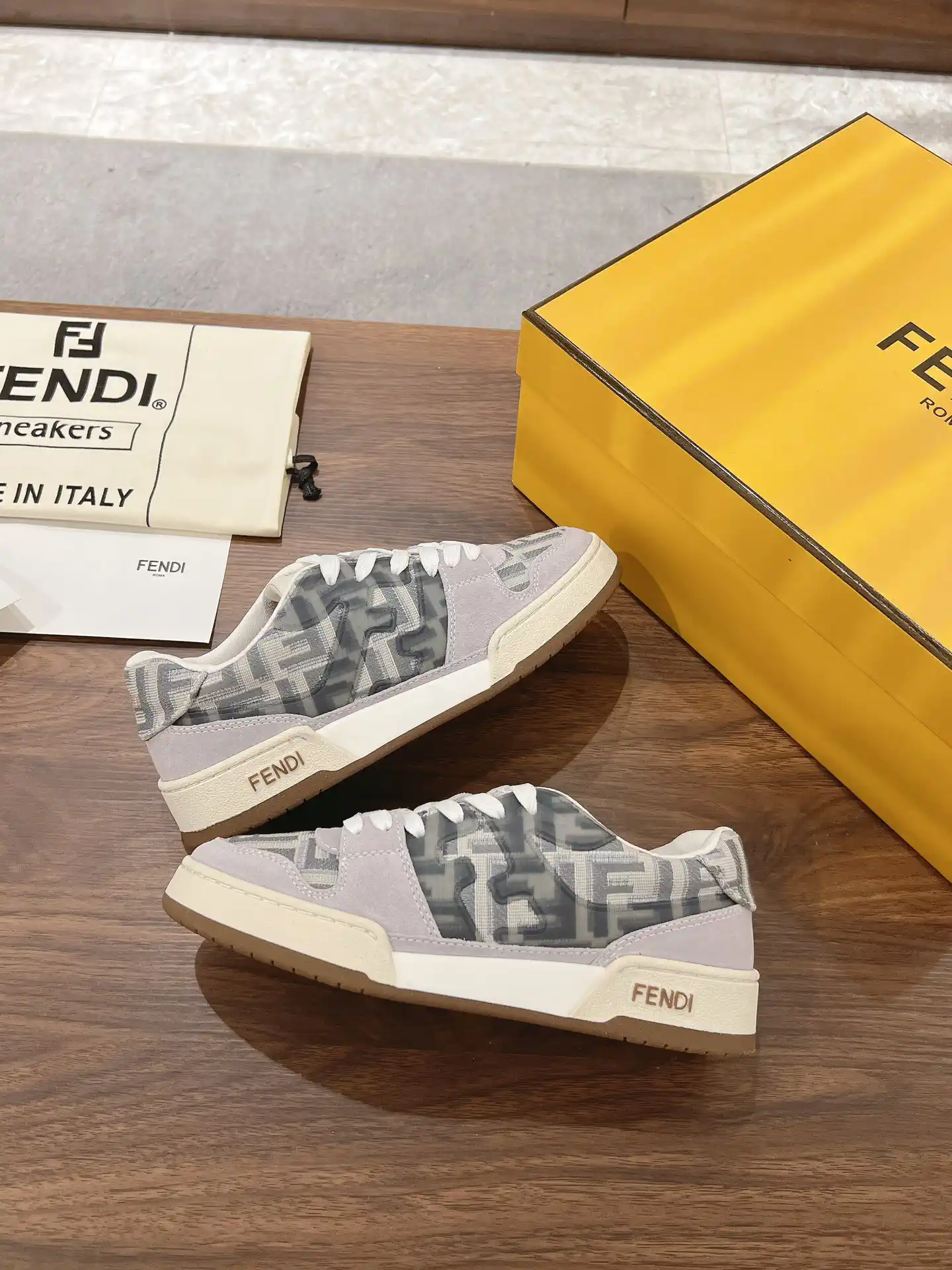 FENDI Match Casual Sneakers image 1