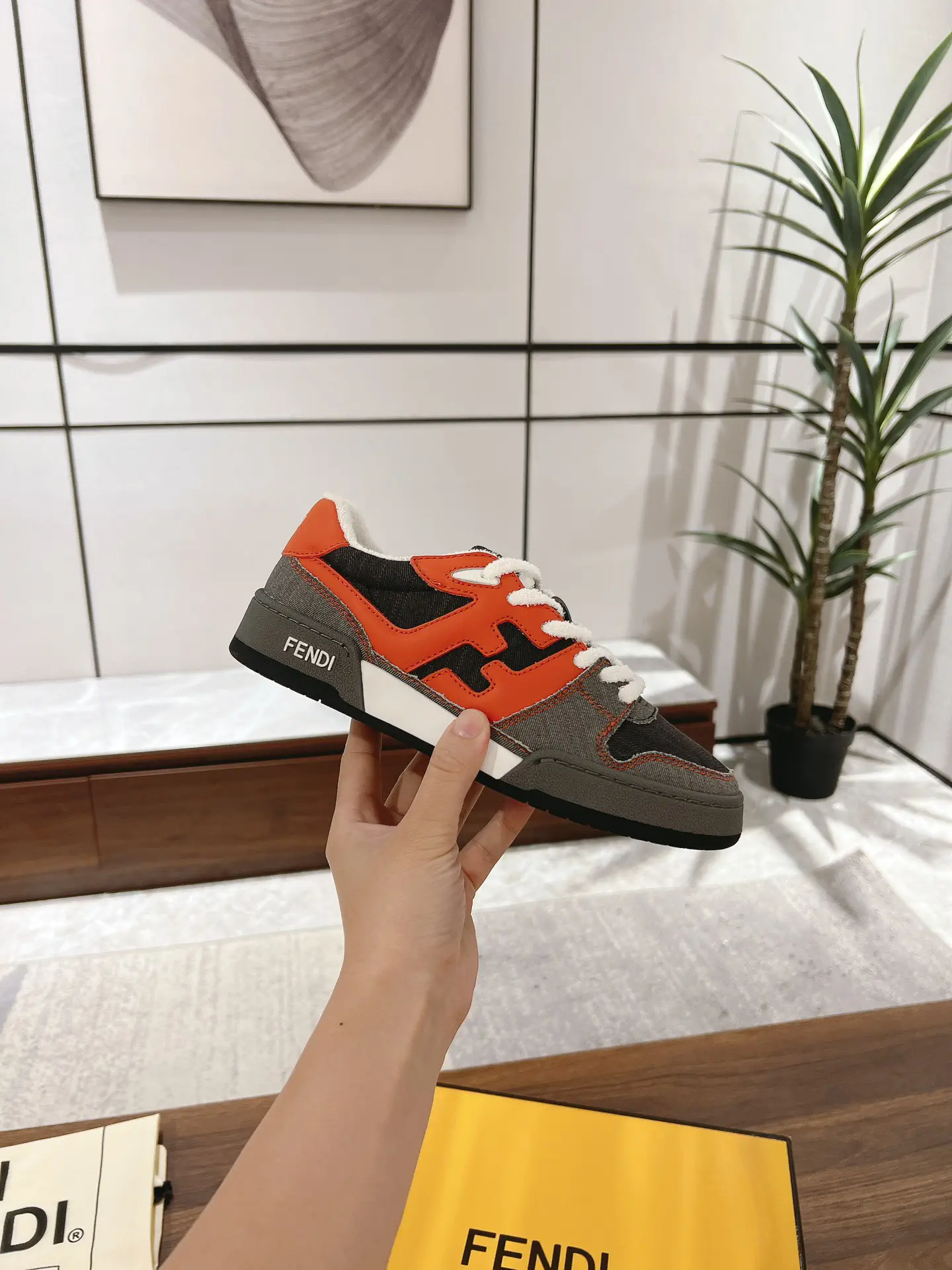 FENDI Match Casual Sneakers image 1