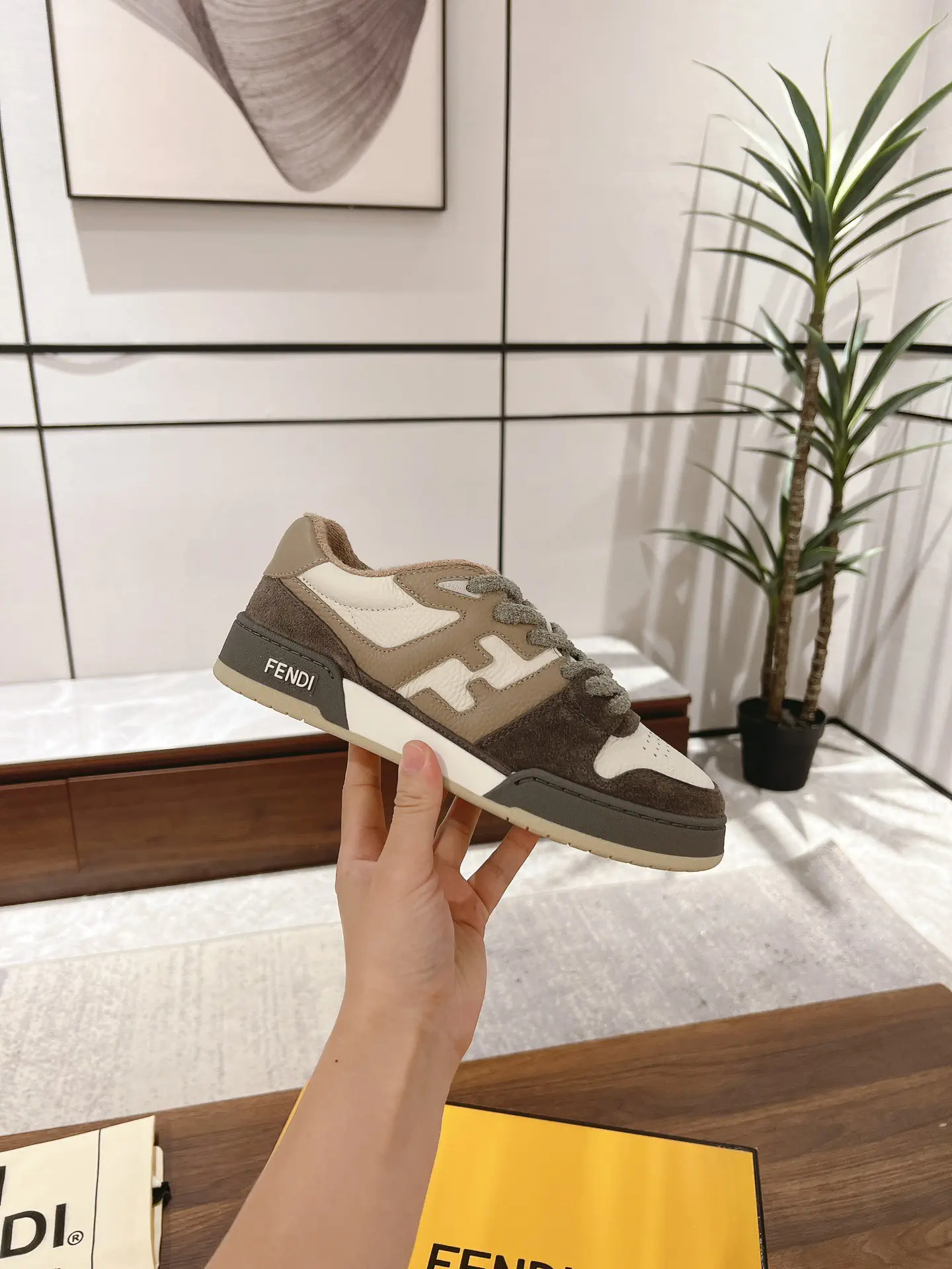 FENDI Match Casual Sneakers image 1