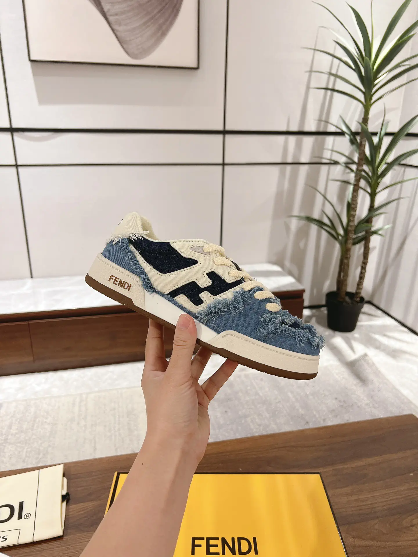 Fendi Match Casual Sneakers image 1