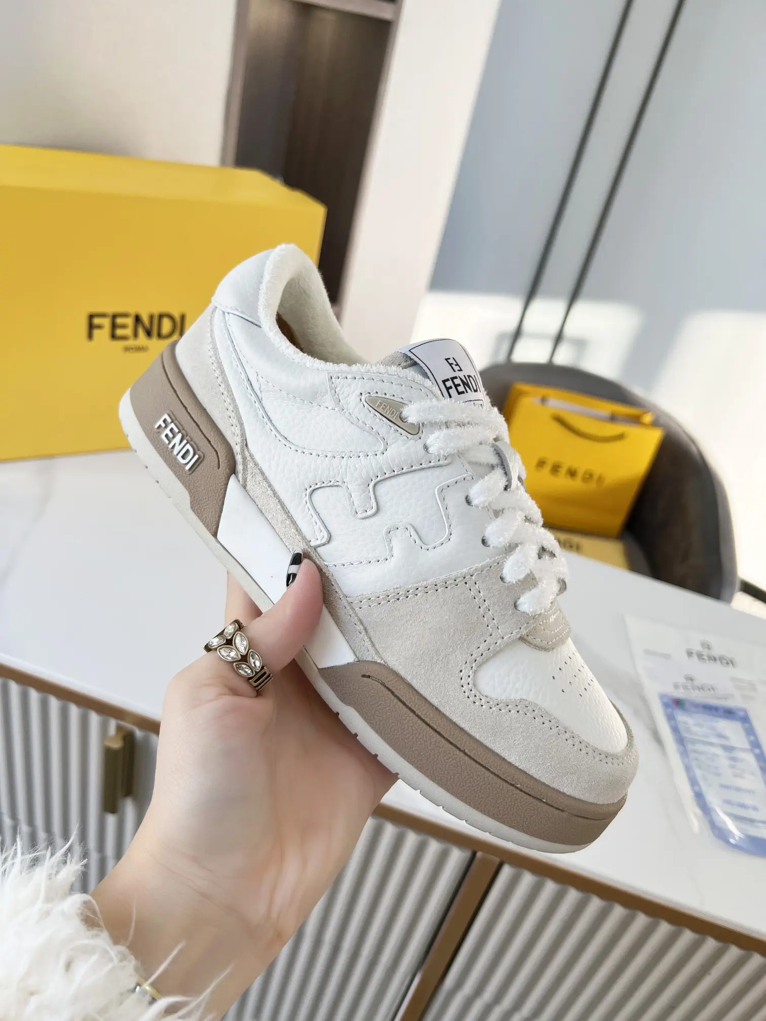 FENDI Match Low-Top Sneakers image 1
