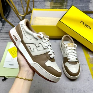 FENDI Match Lace-Up Sneakers image 1