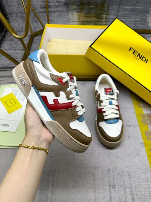 FENDI Match Lace-Up Sneakers image 1