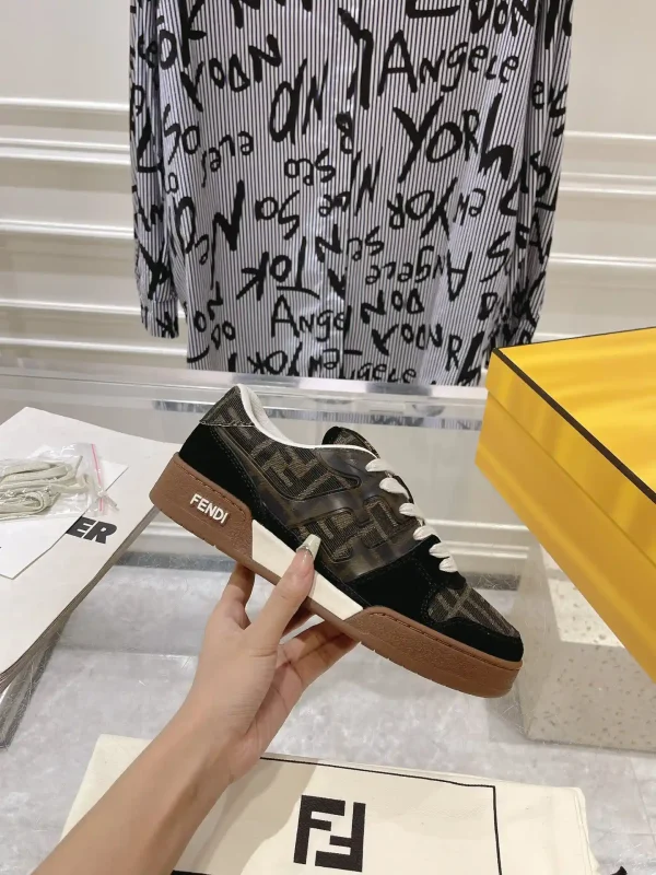 Fendi Match Retro Casual Sneakers image 1