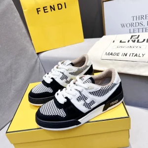 FENDI Match Platform Retro Platform Retro Sneakers image 1