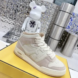 FENDI FD Match Platform Retro Sneakers image 1