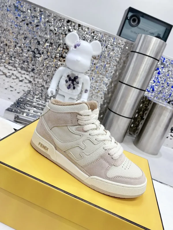FENDI FD Match Platform Retro Sneakers image 1