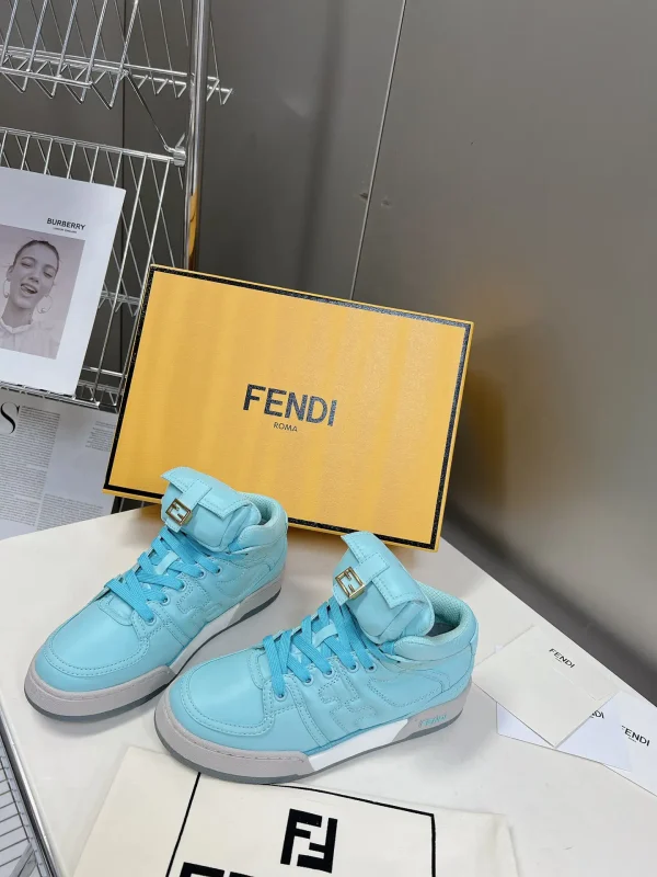Fendi Baguette 25th Anniversary Capsule High-Top Sneakers image 1