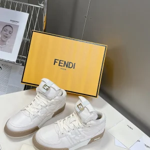 Fendi Baguette 25th Anniversary Capsule High-Top Sneakers image 1