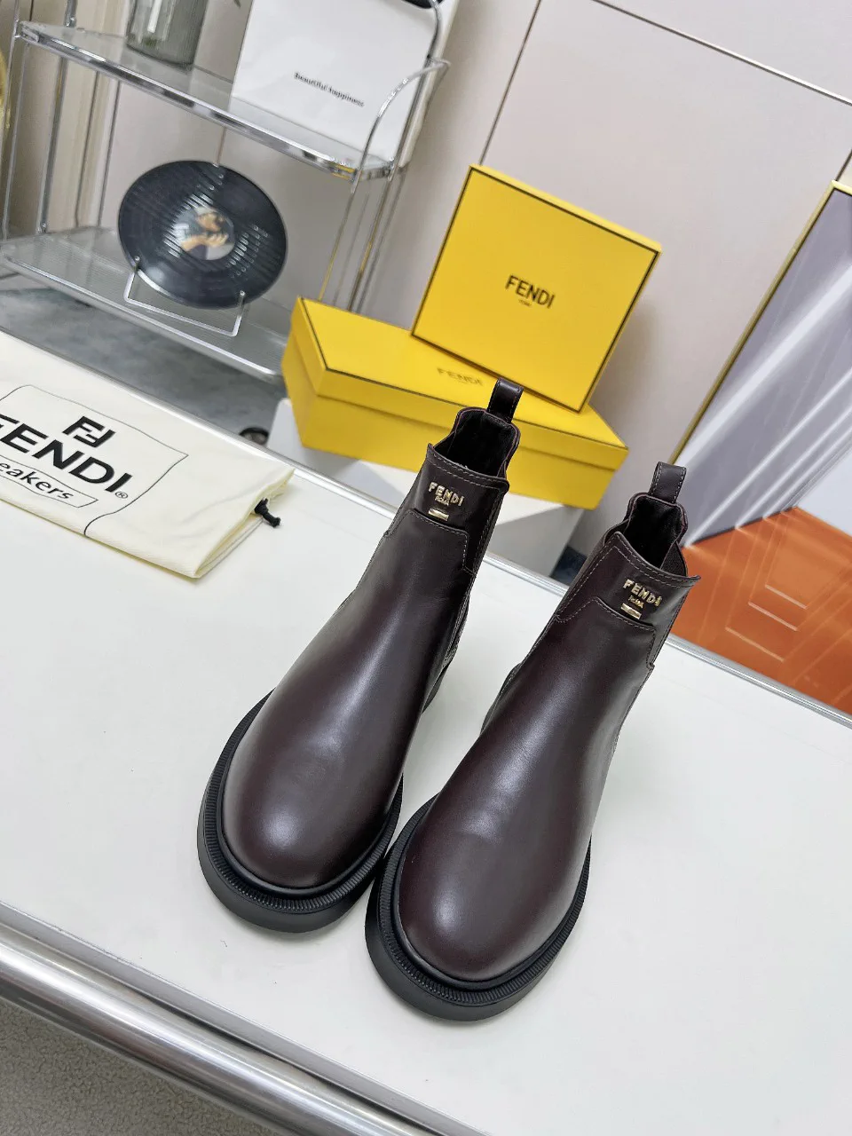 FENDI Platform Chelsea Boots image 1