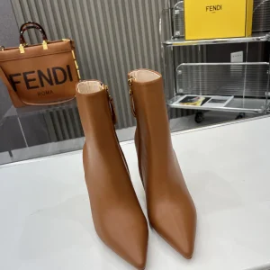 Fendi First Pointed Toe Ankle Boots image 1